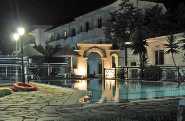 Ilyssion Hotel Lardos Buitenkant foto